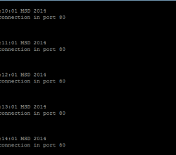 Log the Total Number of Connections to a Port From an IP Address